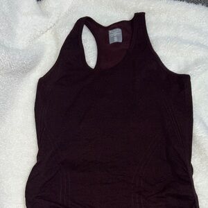 Athleta Deep Plum Racerback Tank Top